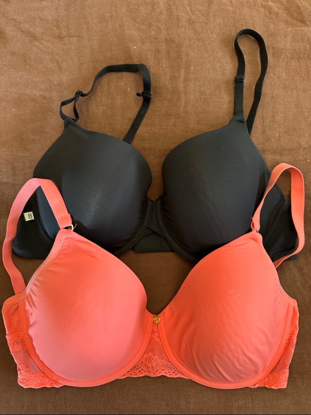 10 BRA Bundle Sizes 34DDD (2), 36D (4), 38D (4). Natori, Wacoal. Sexy Demi bras - Picture 6 of 9